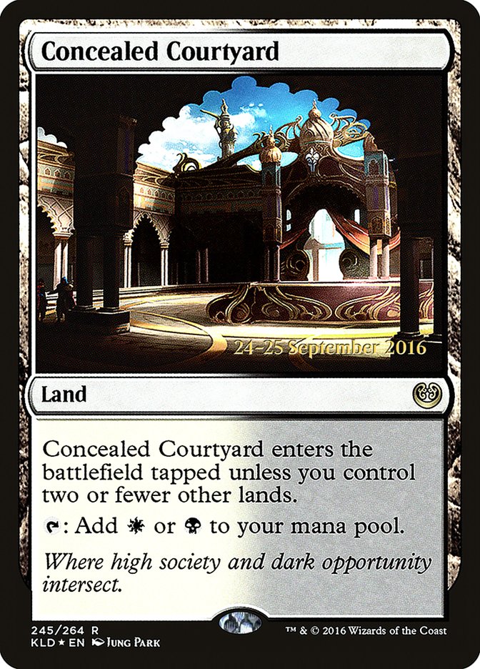 Concealed Courtyard [Kaladesh Prerelease Promos] | L.A. Mood Comics and Games