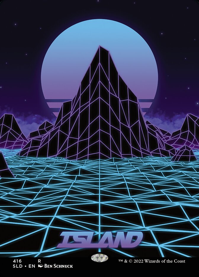 Island (416) [Secret Lair Drop Series] | L.A. Mood Comics and Games