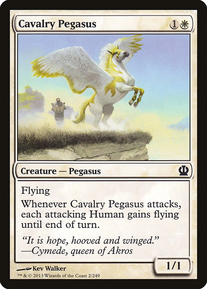 Cavalry Pegasus [Theros] | L.A. Mood Comics and Games