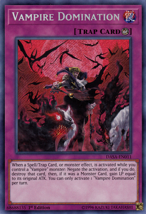 Vampire Domination [DASA-EN011] Secret Rare | L.A. Mood Comics and Games