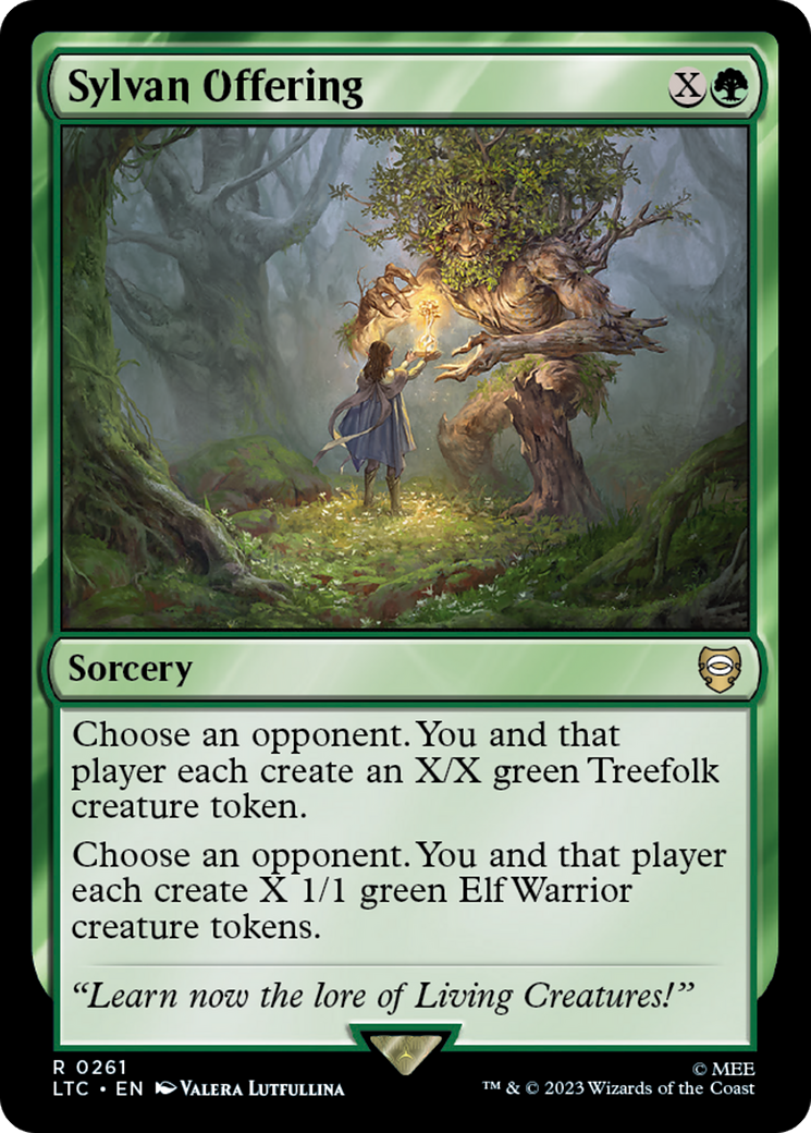 Sylvan Offering [The Lord of the Rings: Tales of Middle-Earth Commander] | L.A. Mood Comics and Games