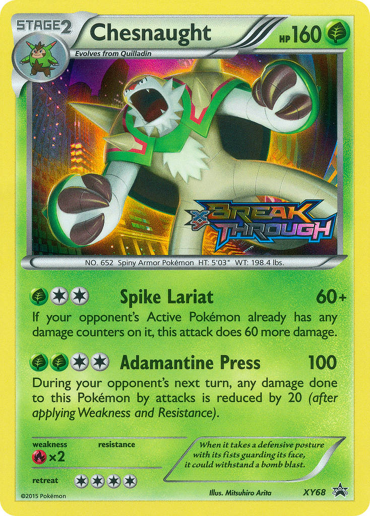 Chesnaught (XY68) [XY: Black Star Promos] | L.A. Mood Comics and Games