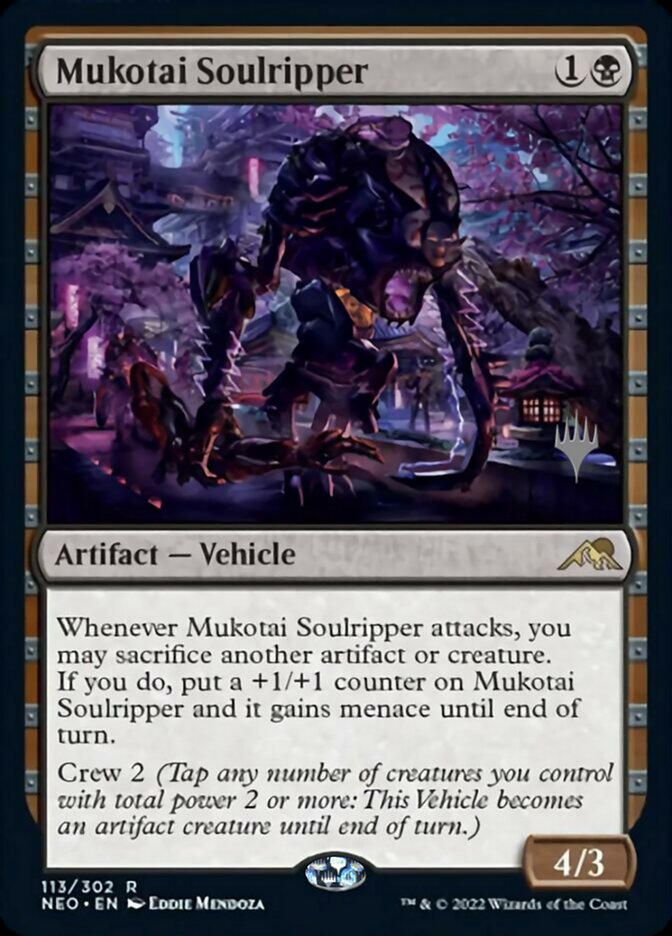 Mukotai Soulripper (Promo Pack) [Kamigawa: Neon Dynasty Promos] | L.A. Mood Comics and Games