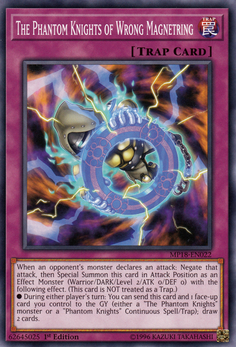 The Phantom Knights of Wrong Magnetring [MP18-EN022] Common | L.A. Mood Comics and Games