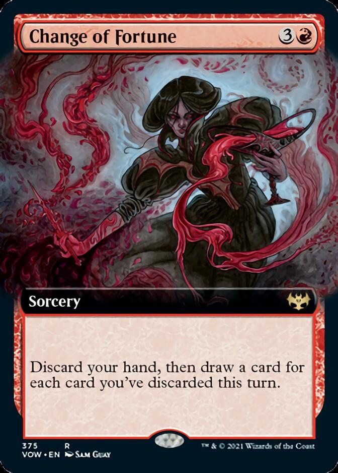Change of Fortune (Extended Art) [Innistrad: Crimson Vow] | L.A. Mood Comics and Games