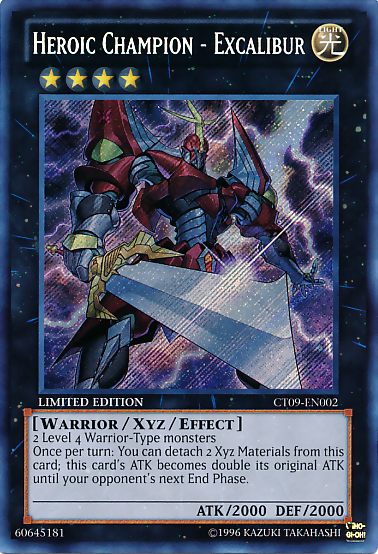 Heroic Champion - Excalibur [CT09-EN002] Secret Rare | L.A. Mood Comics and Games