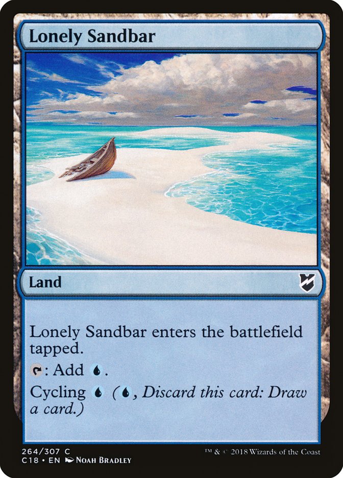 Lonely Sandbar [Commander 2018] | L.A. Mood Comics and Games