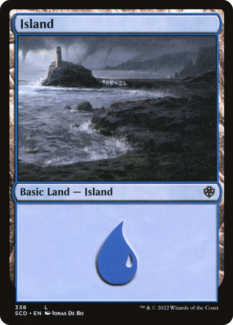 Island (338) [Starter Commander Decks] | L.A. Mood Comics and Games