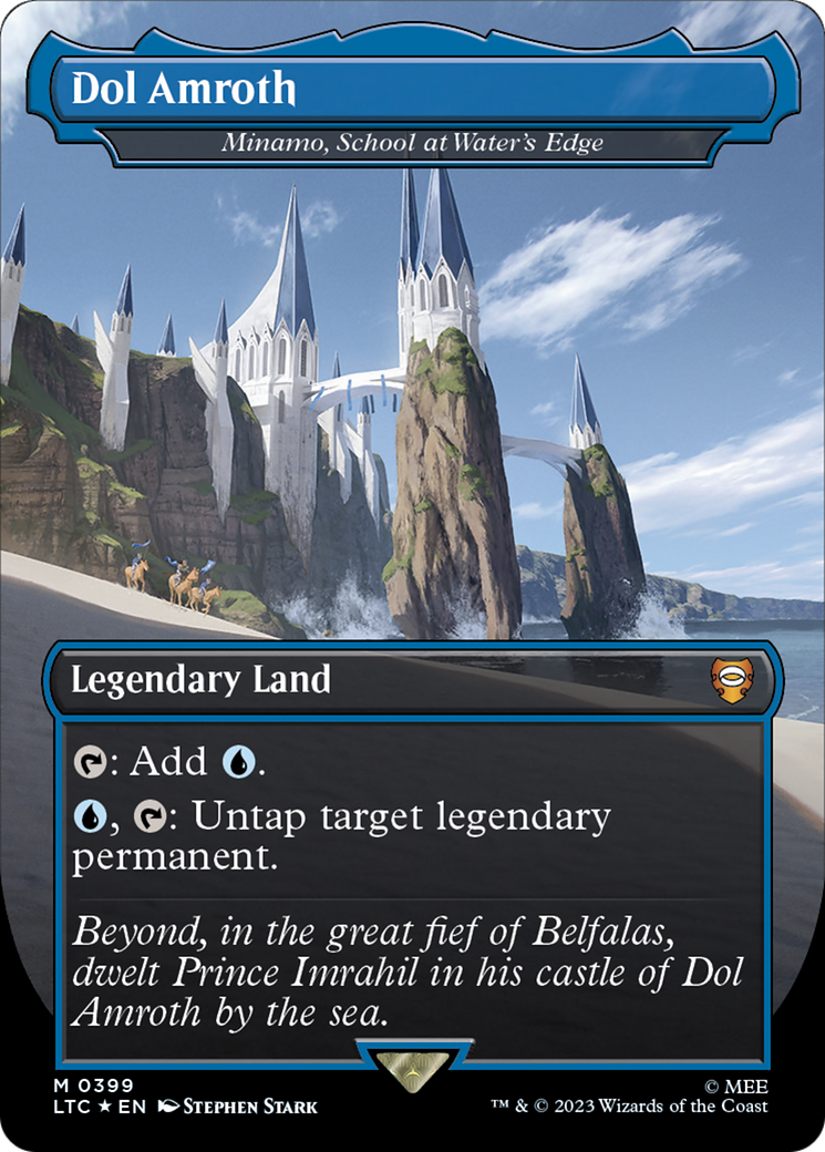 Dol Amroth - Minamo, School at Water's Edge (Surge Foil Realms and Relics) [The Lord of the Rings: Tales of Middle-Earth Commander] | L.A. Mood Comics and Games