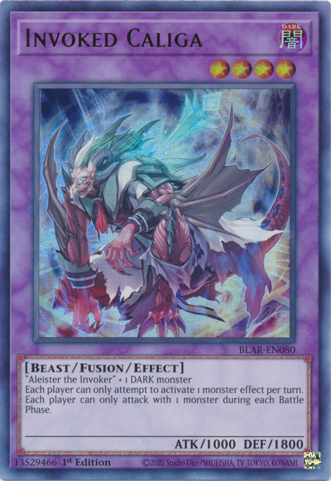 Invoked Caliga [BLAR-EN080] Ultra Rare | L.A. Mood Comics and Games