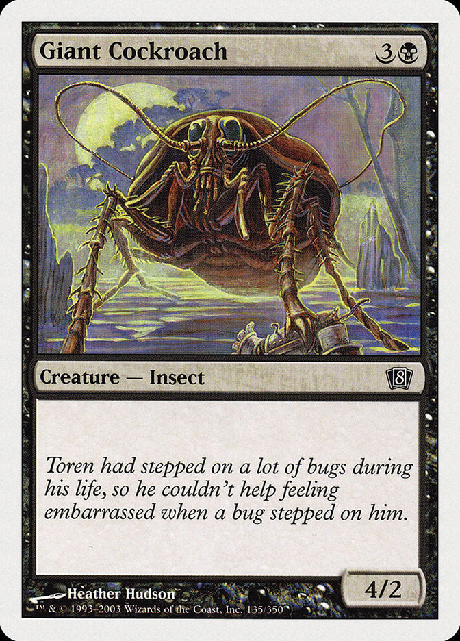 Giant Cockroach [Eighth Edition] | L.A. Mood Comics and Games