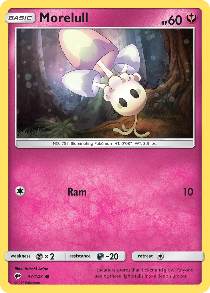 Morelull (97/147) [Sun & Moon: Burning Shadows] | L.A. Mood Comics and Games