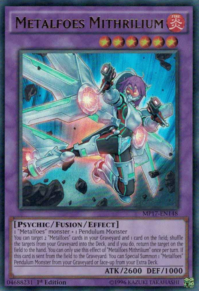 Metalfoes Mithrilium [MP17-EN148] Ultra Rare | L.A. Mood Comics and Games