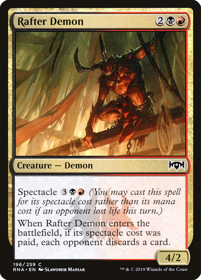 Rafter Demon [Ravnica Allegiance] | L.A. Mood Comics and Games