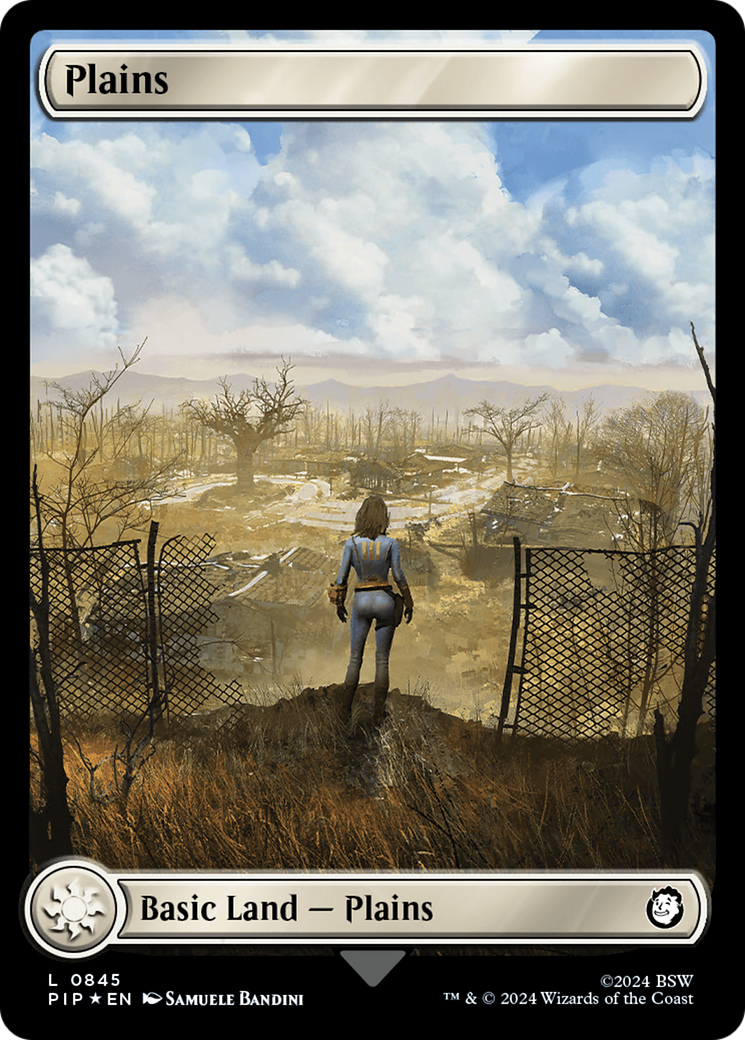 Plains (0845) (Surge Foil) [Fallout] | L.A. Mood Comics and Games