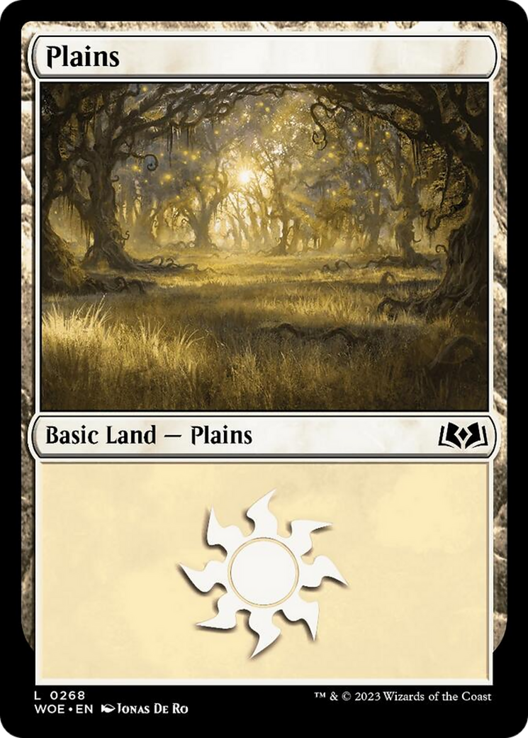 Plains (0268) [Wilds of Eldraine] | L.A. Mood Comics and Games