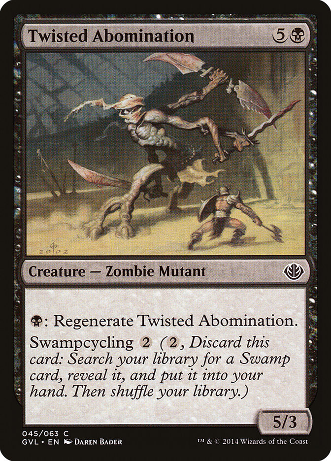 Twisted Abomination (Garruk vs. Liliana) [Duel Decks Anthology] | L.A. Mood Comics and Games