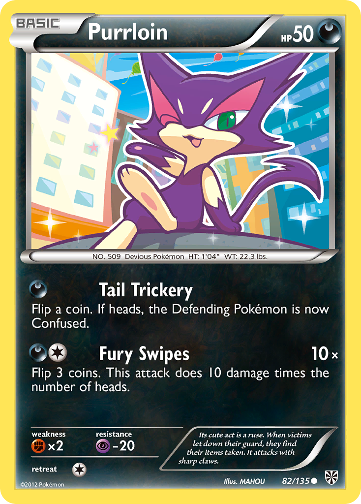 Purrloin (82/135) [Black & White: Plasma Storm] | L.A. Mood Comics and Games