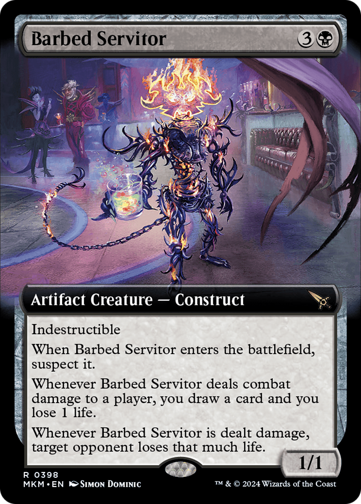 Barbed Servitor (Extended Art) [Murders at Karlov Manor] | L.A. Mood Comics and Games