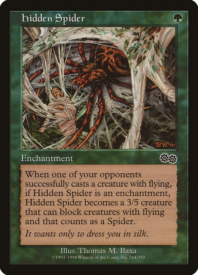 Hidden Spider [Urza's Saga] | L.A. Mood Comics and Games
