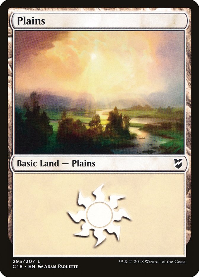 Plains (295) [Commander 2018] | L.A. Mood Comics and Games