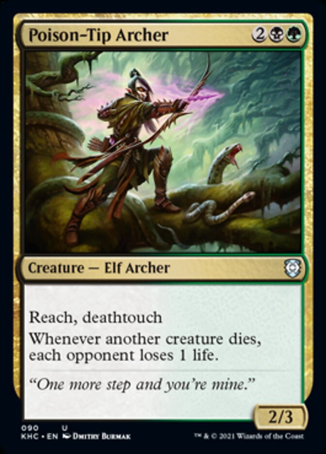 Poison-Tip Archer [Kaldheim Commander] | L.A. Mood Comics and Games