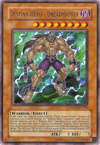 Destiny Hero - Dreadmaster [DR04-EN184] Rare | L.A. Mood Comics and Games