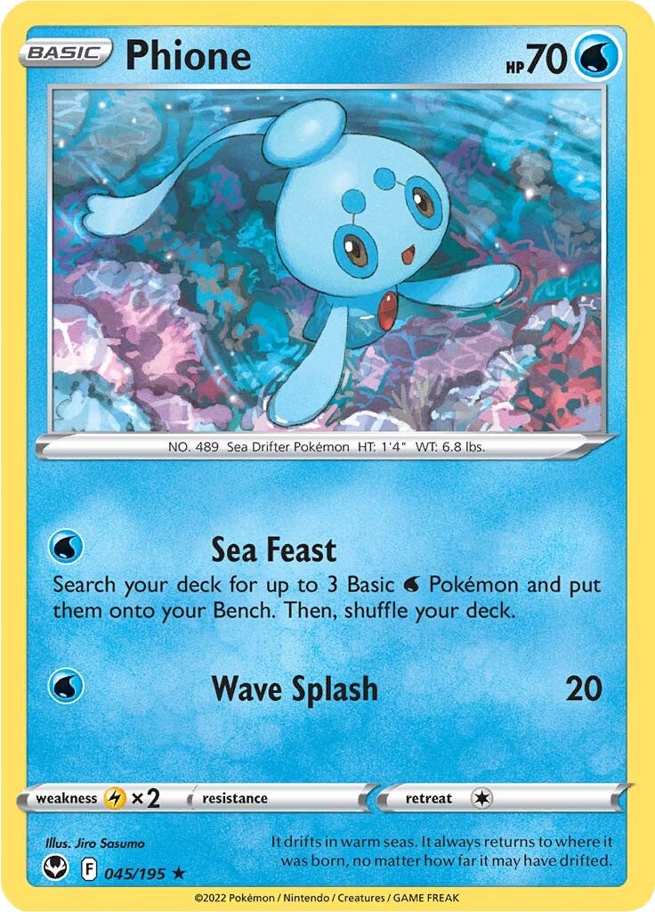 Phione (045/195) [Sword & Shield: Silver Tempest] | L.A. Mood Comics and Games