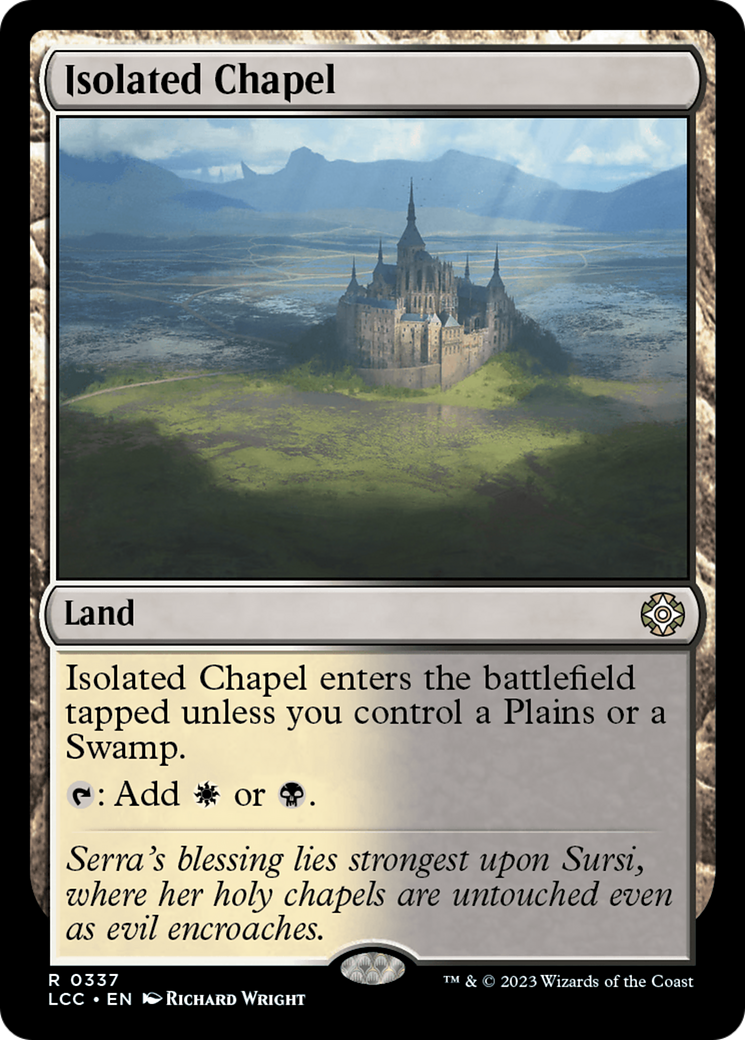 Isolated Chapel [The Lost Caverns of Ixalan Commander] | L.A. Mood Comics and Games