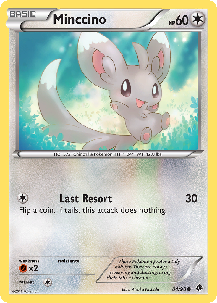 Minccino (84/98) [Black & White: Emerging Powers] | L.A. Mood Comics and Games