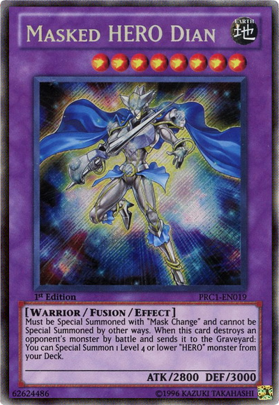 Masked Hero Dian [PRC1-EN019] Secret Rare | L.A. Mood Comics and Games