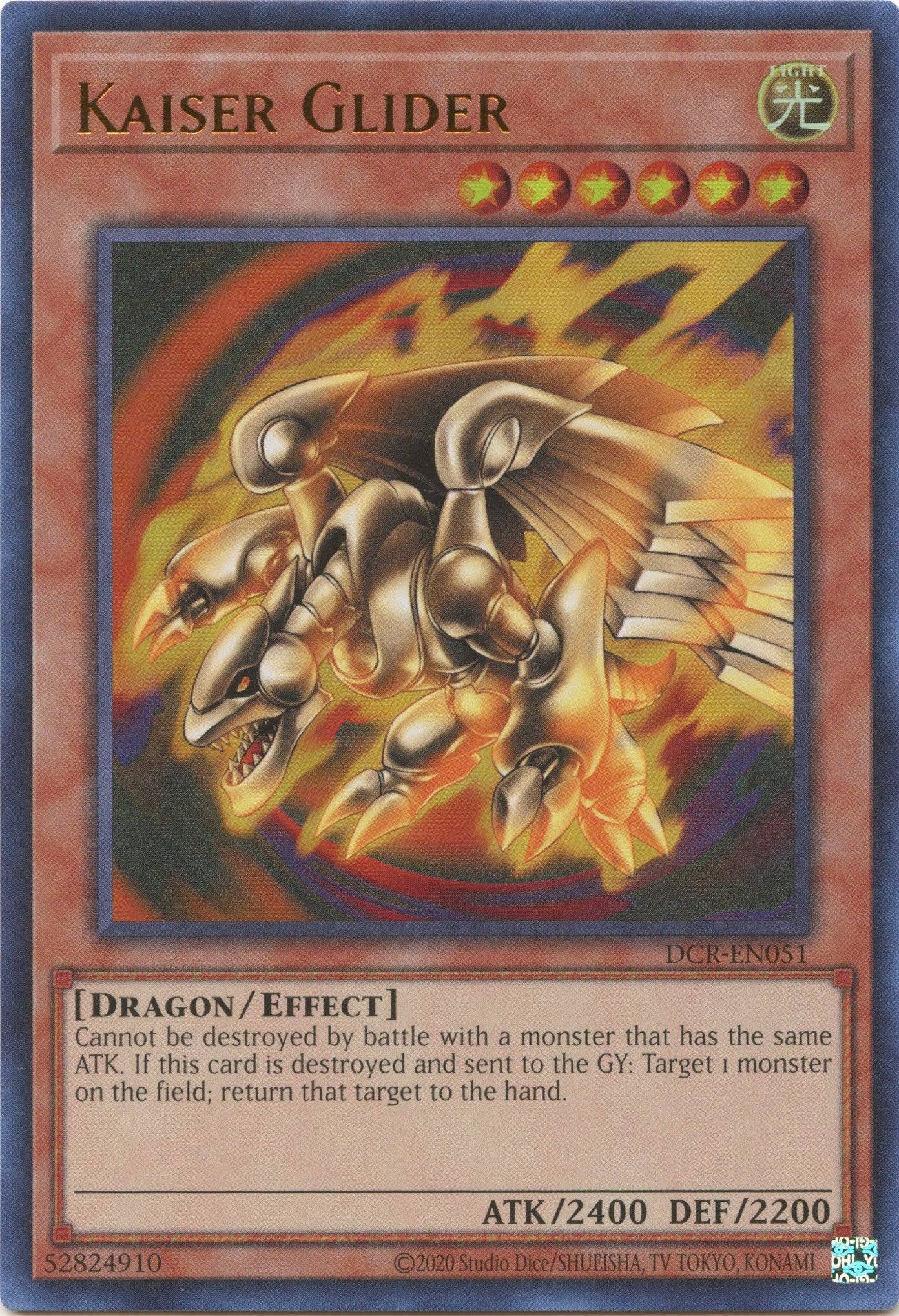 Kaiser Glider (25th Anniversary) [DCR-EN051] Ultra Rare | L.A. Mood Comics and Games