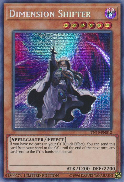 Dimension Shifter [TN19-EN012] Prismatic Secret Rare | L.A. Mood Comics and Games