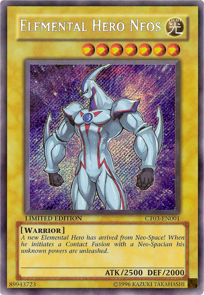 Elemental HERO Neos [CT03-EN001] Secret Rare | L.A. Mood Comics and Games