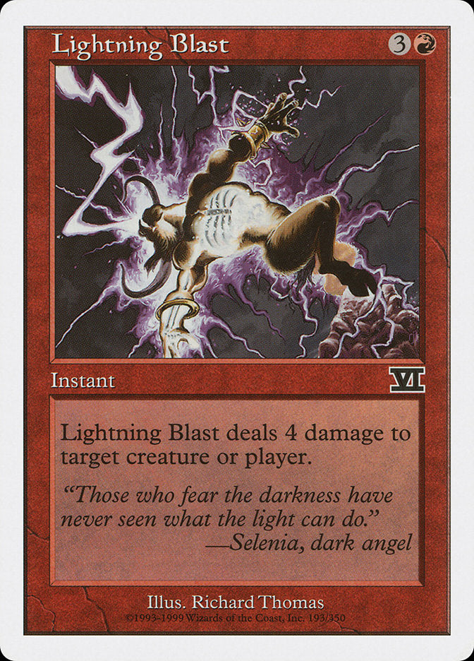 Lightning Blast [Classic Sixth Edition] | L.A. Mood Comics and Games
