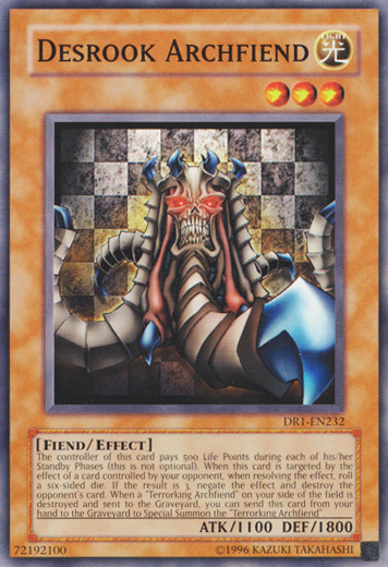 Desrook Archfiend [DR1-EN232] Common | L.A. Mood Comics and Games