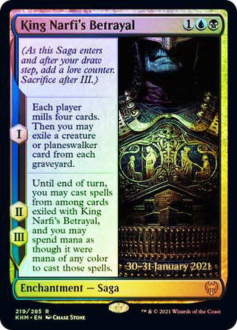 King Narfi's Betrayal [Kaldheim Prerelease Promos] | L.A. Mood Comics and Games