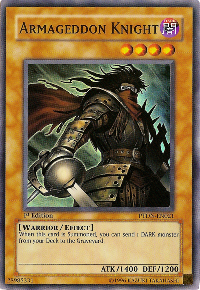 Armageddon Knight [PTDN-EN021] Super Rare | L.A. Mood Comics and Games