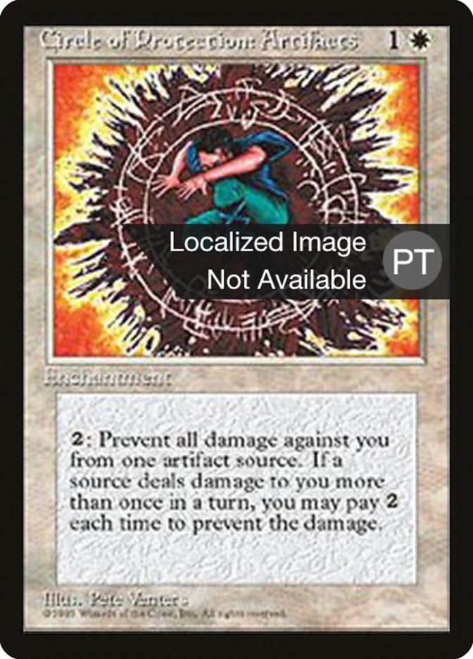 Circle of Protection: Artifacts [Fourth Edition (Foreign Black Border)] | L.A. Mood Comics and Games
