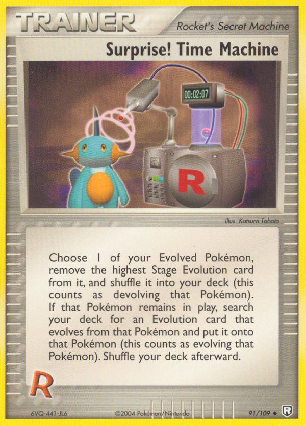 Surprise! Time Machine (91/109) [EX: Team Rocket Returns] | L.A. Mood Comics and Games