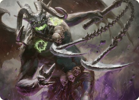 Archfiend of Despair Art Card [Commander Masters Art Series] | L.A. Mood Comics and Games