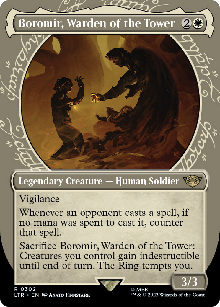 Boromir, Warden of the Tower (Showcase Ring Frame) [The Lord of the Rings: Tales of Middle-Earth] | L.A. Mood Comics and Games