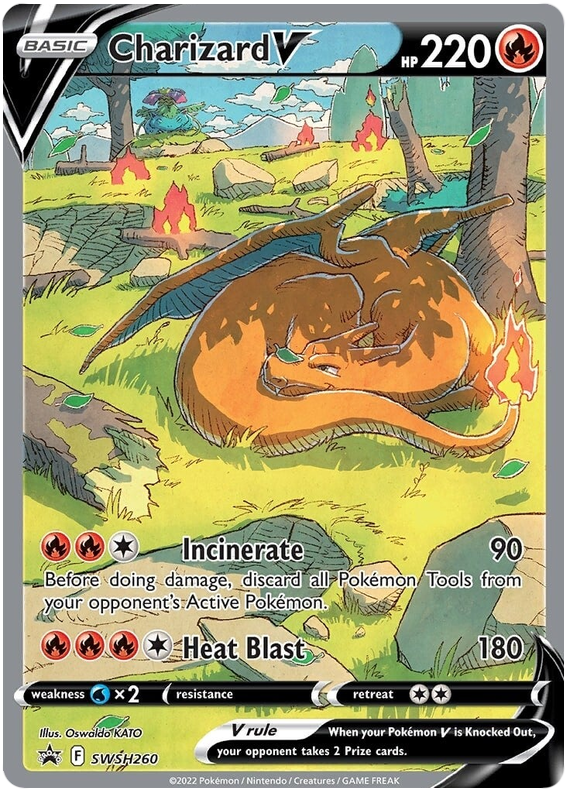 Charizard V (SWSH260) [Sword & Shield: Black Star Promos] | L.A. Mood Comics and Games