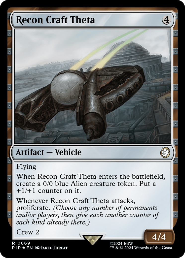 Recon Craft Theta (Surge Foil) [Fallout] | L.A. Mood Comics and Games