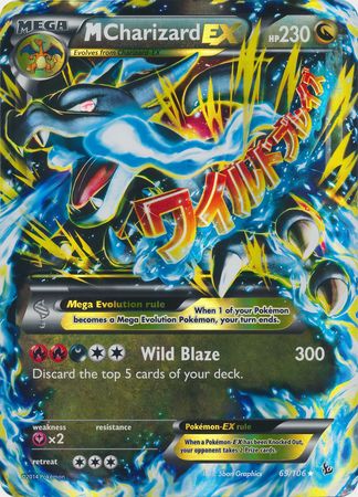 M Charizard EX (69/106) (Jumbo Card) [XY: Flashfire] | L.A. Mood Comics and Games