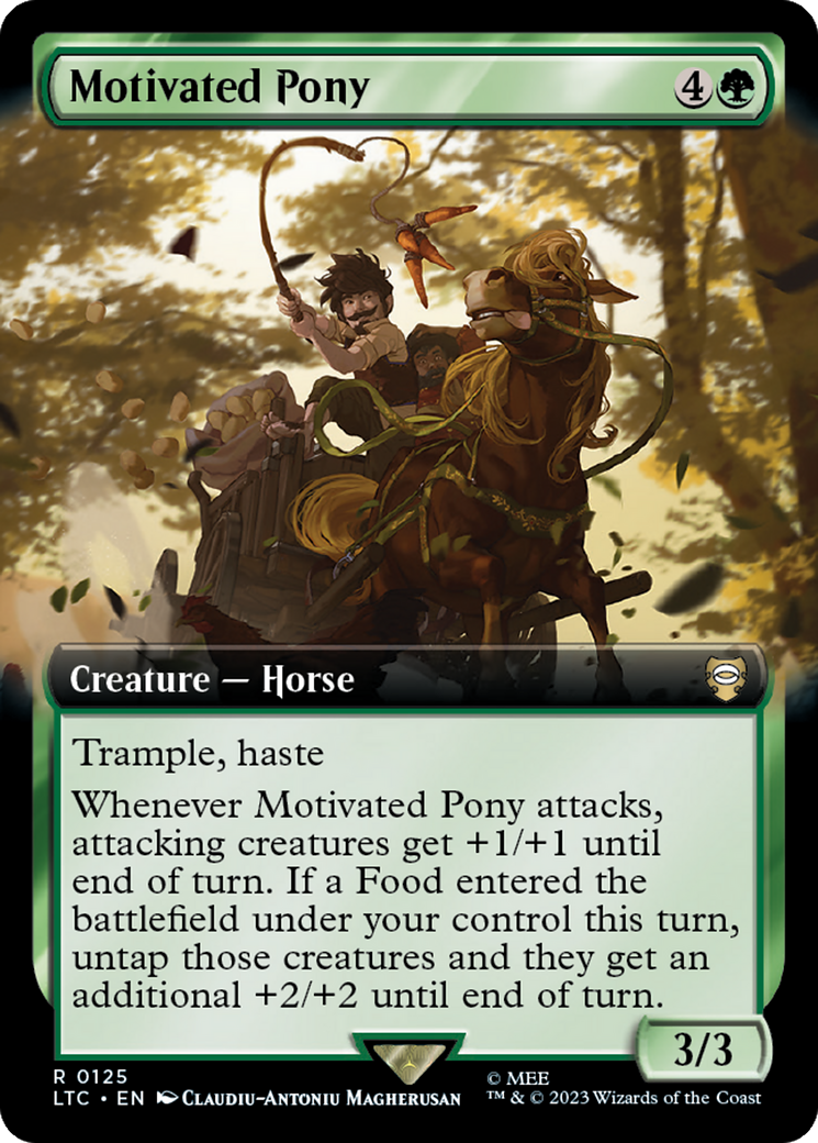 Motivated Pony (Extended Art) [The Lord of the Rings: Tales of Middle-Earth Commander] | L.A. Mood Comics and Games