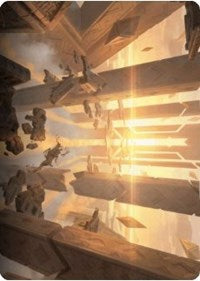 Skyclave Basilica Art Card [Zendikar Rising Art Series] | L.A. Mood Comics and Games