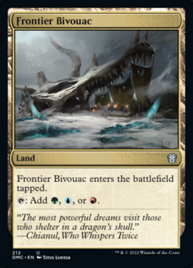 Frontier Bivouac [Dominaria United Commander] | L.A. Mood Comics and Games