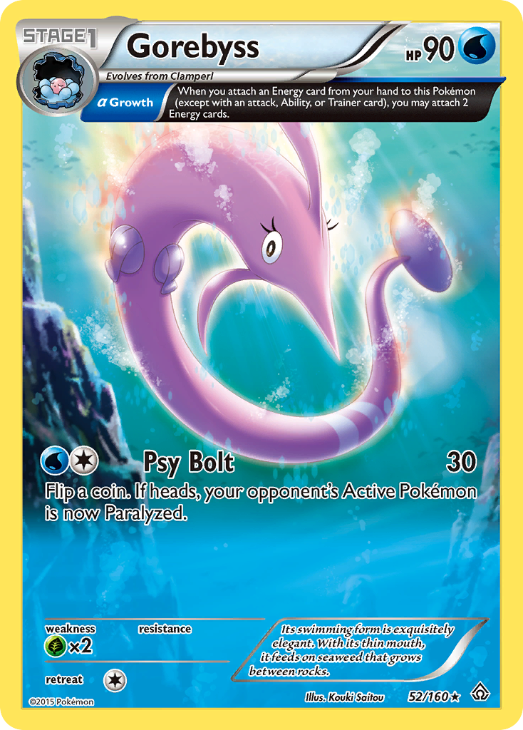 Gorebyss (52/160) [XY: Primal Clash] | L.A. Mood Comics and Games