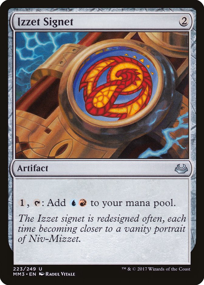 Izzet Signet [Modern Masters 2017] | L.A. Mood Comics and Games